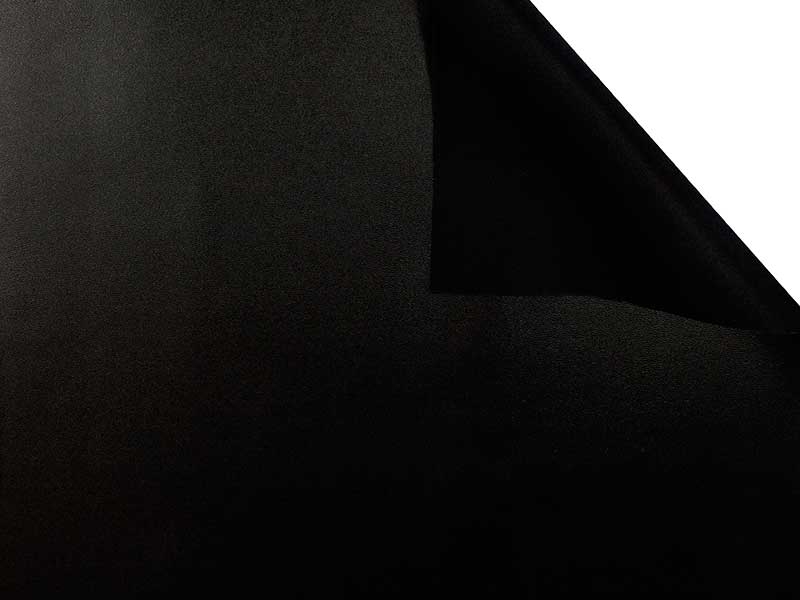 POLYESTER FABRIC  MICROFIBRA BLACK 580 148 CM&nbsp