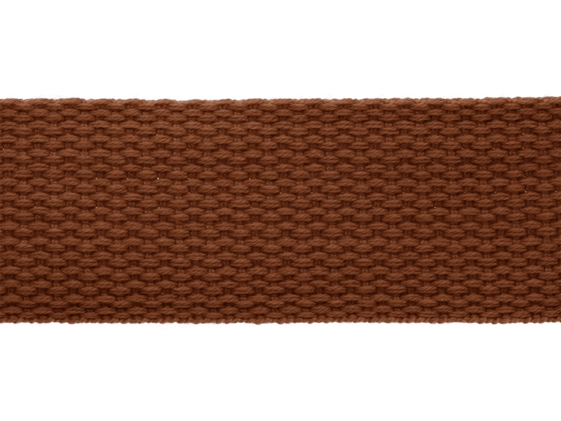 Polycotton tragband 2 mm dunkel braun 236 pp 50 yd
