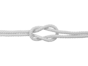 Polyester cord 5.5 mm white (501) EU