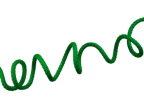Polyester cord 5,5 mm green (084) EU