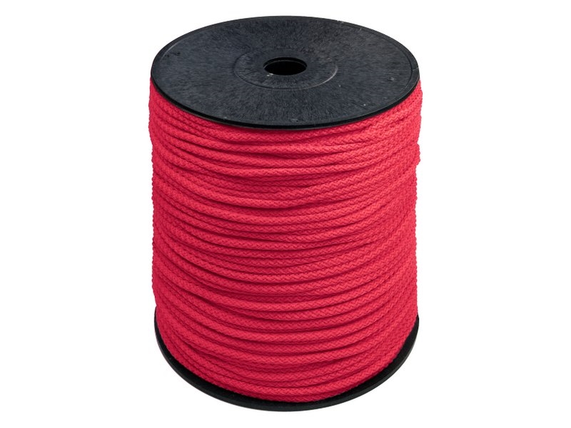 Polyesterkordel 5,5 mm rosa (516) EU