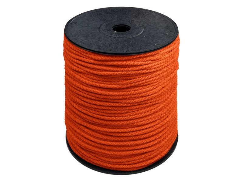Polyesterová šňůra 5,5 mm oranžová (053) EU