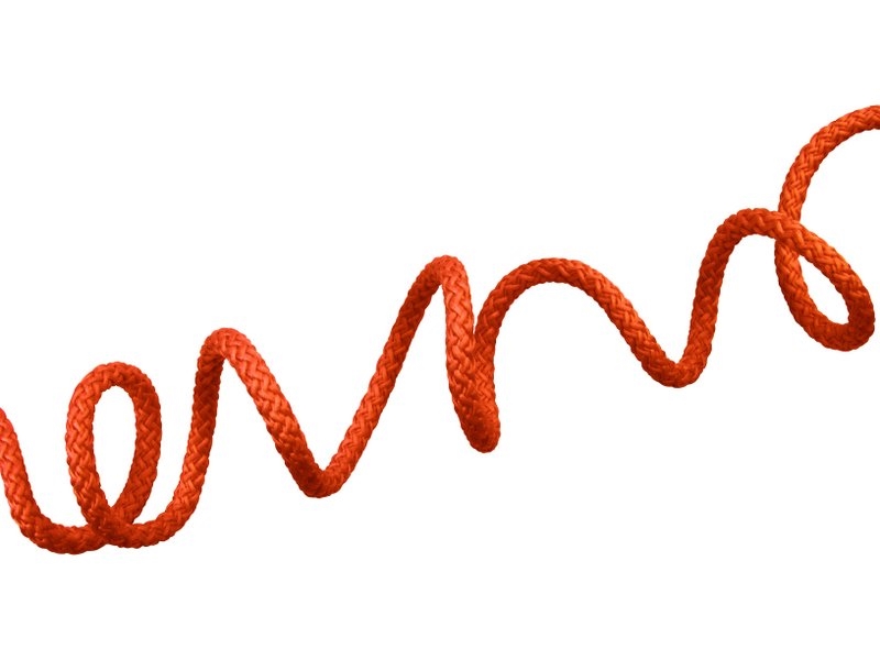 Polyesterová šňůra 5,5 mm oranžová (053) EU