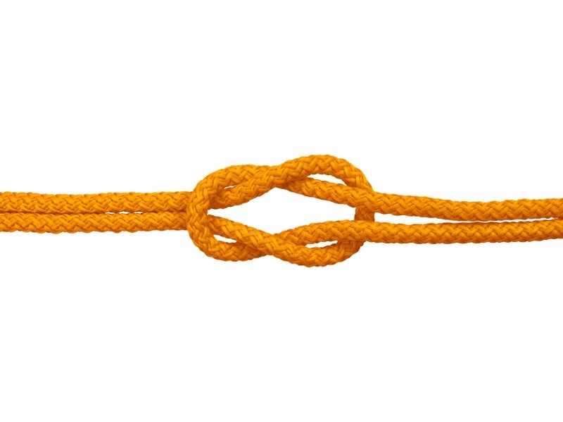 Polyester cord 5,5 mm yellow (847) EU