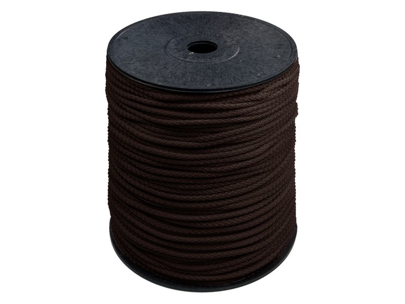 Polyesterkordel 5,5 mm dunkelbraun (141) EU