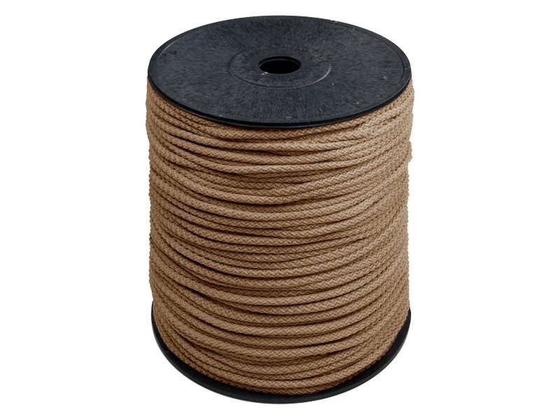 Polyesterkordel 5,5 mm dunkelbeige (894) EU