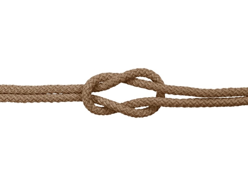 Polyesterkordel 5,5 mm dunkelbeige (894) EU
