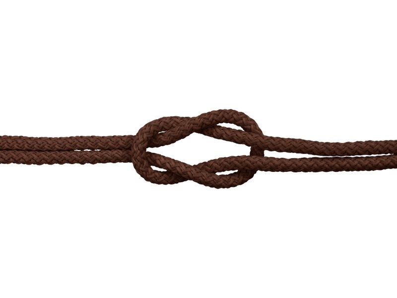 Polyesterkordel 5,5 mm braun (161) EU