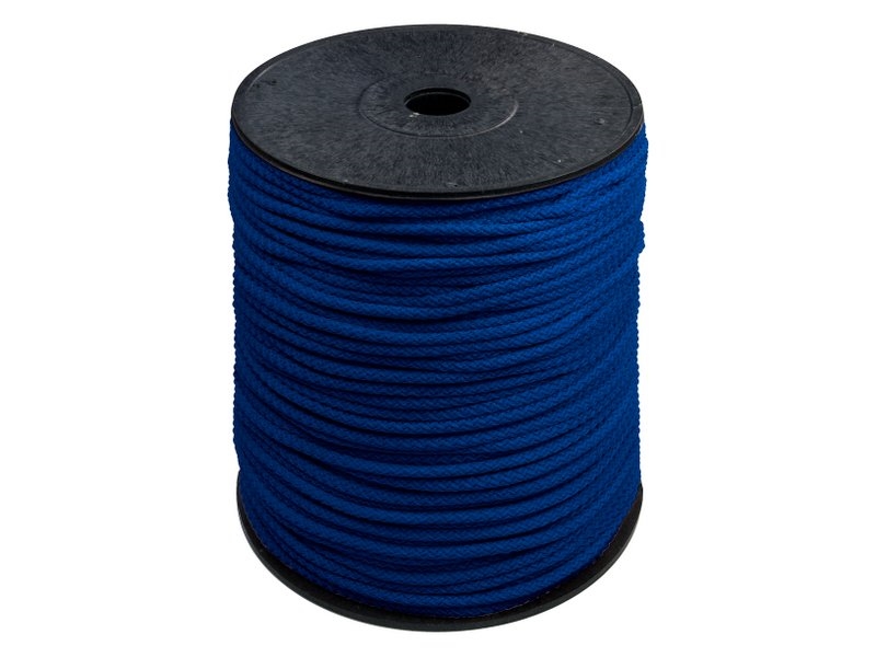 Polyesterkordel 5,5 mm kornblumenblau (115) EU