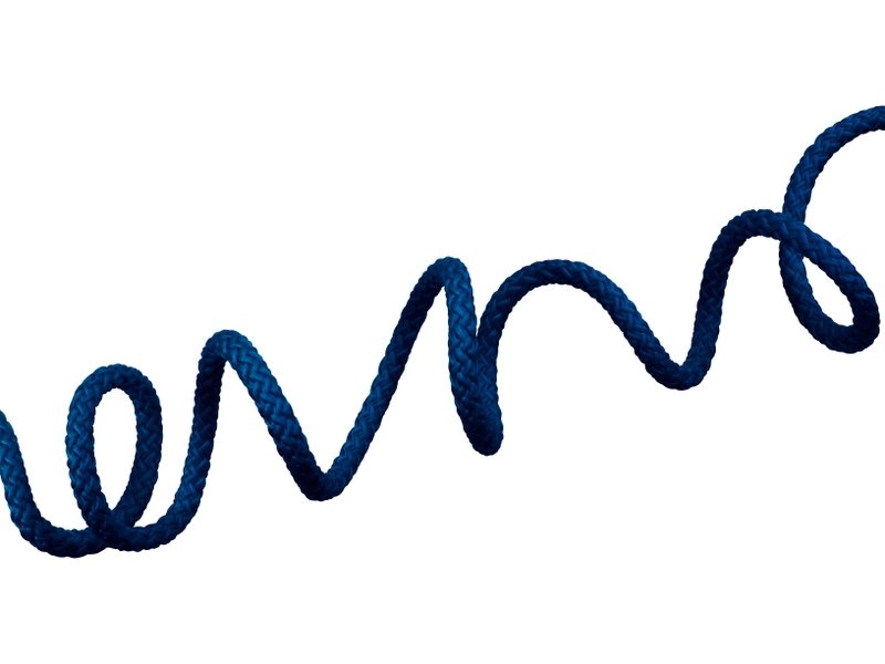 Polyester cord 5,5 mm cornflower blue (115) EU