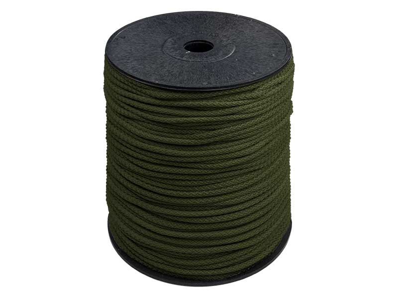Polyesterová šňůra 5,5 mm olivově zelená (305) EU