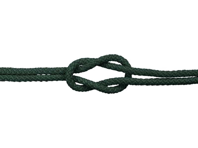 Sznurek poliestrowy  5,5 mm ciemnozielony (017) EU