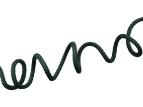 Polyester cord 5,5 mm dark green (017) EU
