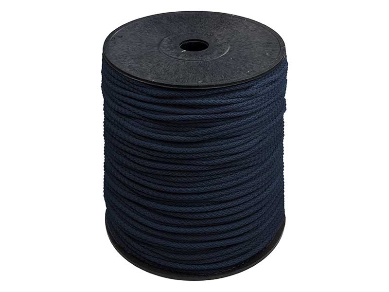 Sznurek poliestrowy  5,5 mm granatowy (058) EU