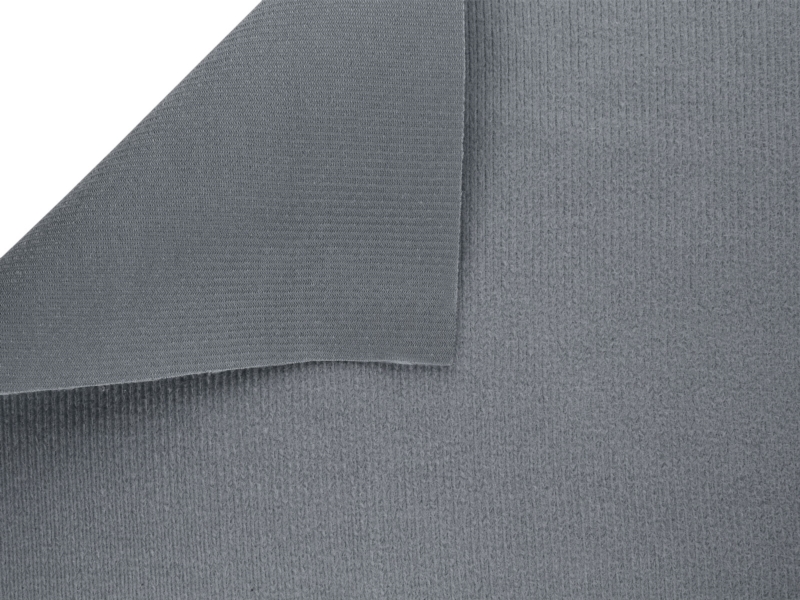 Velcro fabric 220g/m2 grey 134 polyester