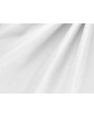 Velcro fabric 220g/m2 white 501 polyester