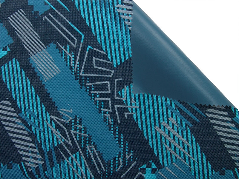 Polyester-stoff premium  600d*300d wasserdicht pvc-f-beschichtet mosaik- 2 150 cm