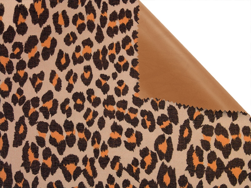 Polyester-stoff premium 600d*300d wasserdicht pvc-f-beschichtet leopardenmuster 17 150 cm