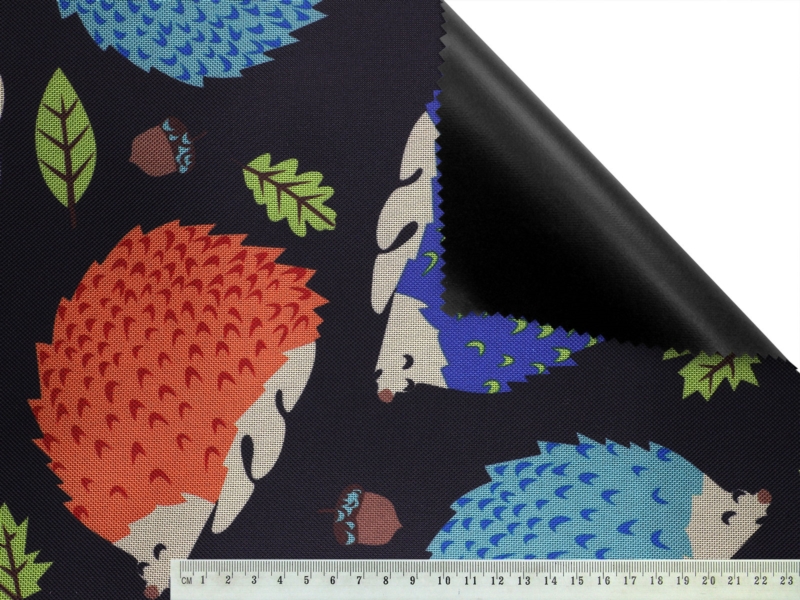 Polyester fabric premium 600d*300d waterproof pvc-f covered hedgehogs 23 150 cm