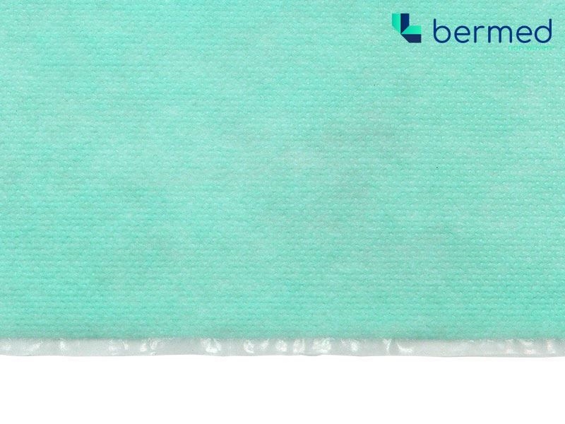 BERMED  MEDIZINISCHES SCHUTZLAMINAT 73 G/M2 GRÜN (EN 14126) 300    M.