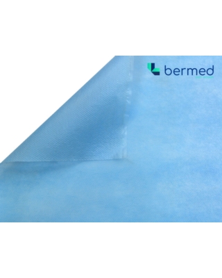 Bermed Laminat medyczny ochronny 53 g/m2 niebieski (EN 14126) 300 mb