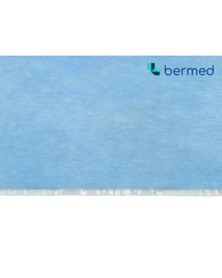 Bermed Laminat medyczny ochronny 53 g/m2 niebieski (EN 14126) 50 mb