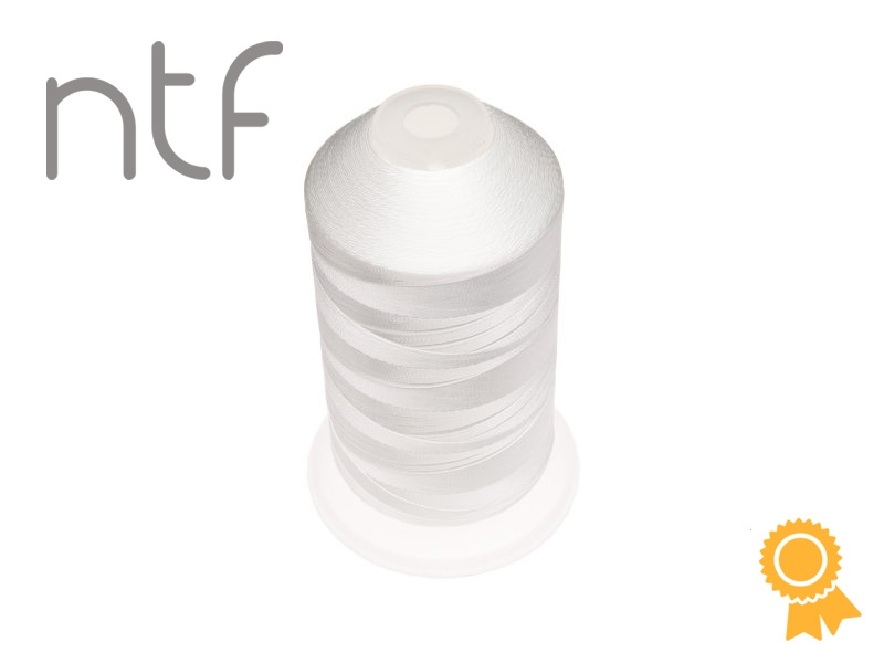 НИТКИ ПОЛИЭСТЕРОВЫЕ NTF 210D/2 БЕЛЫЕ A501 3000 MB