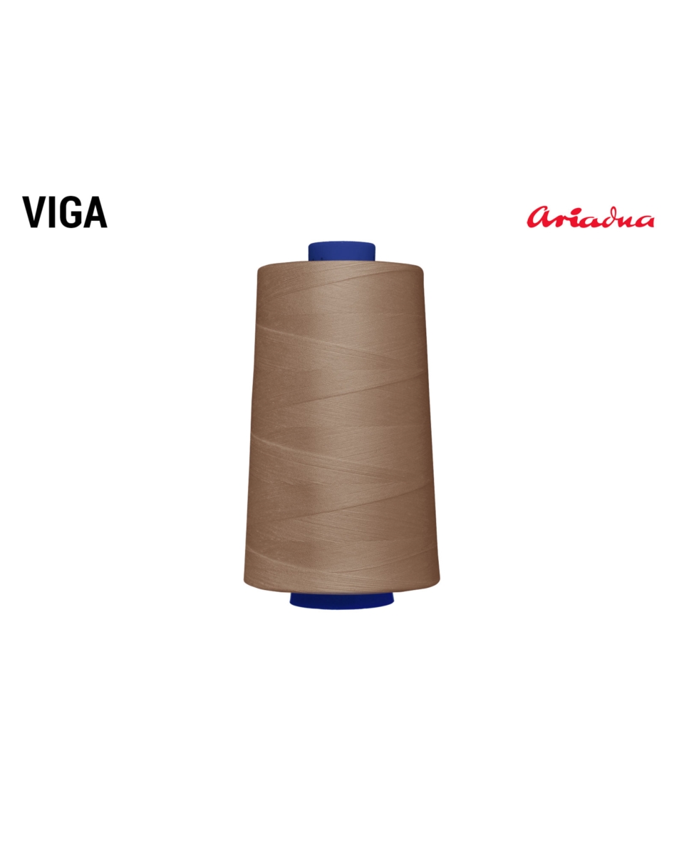 NÄHFÄDEN VIGA 120 BRAUN 1327 5000 MB