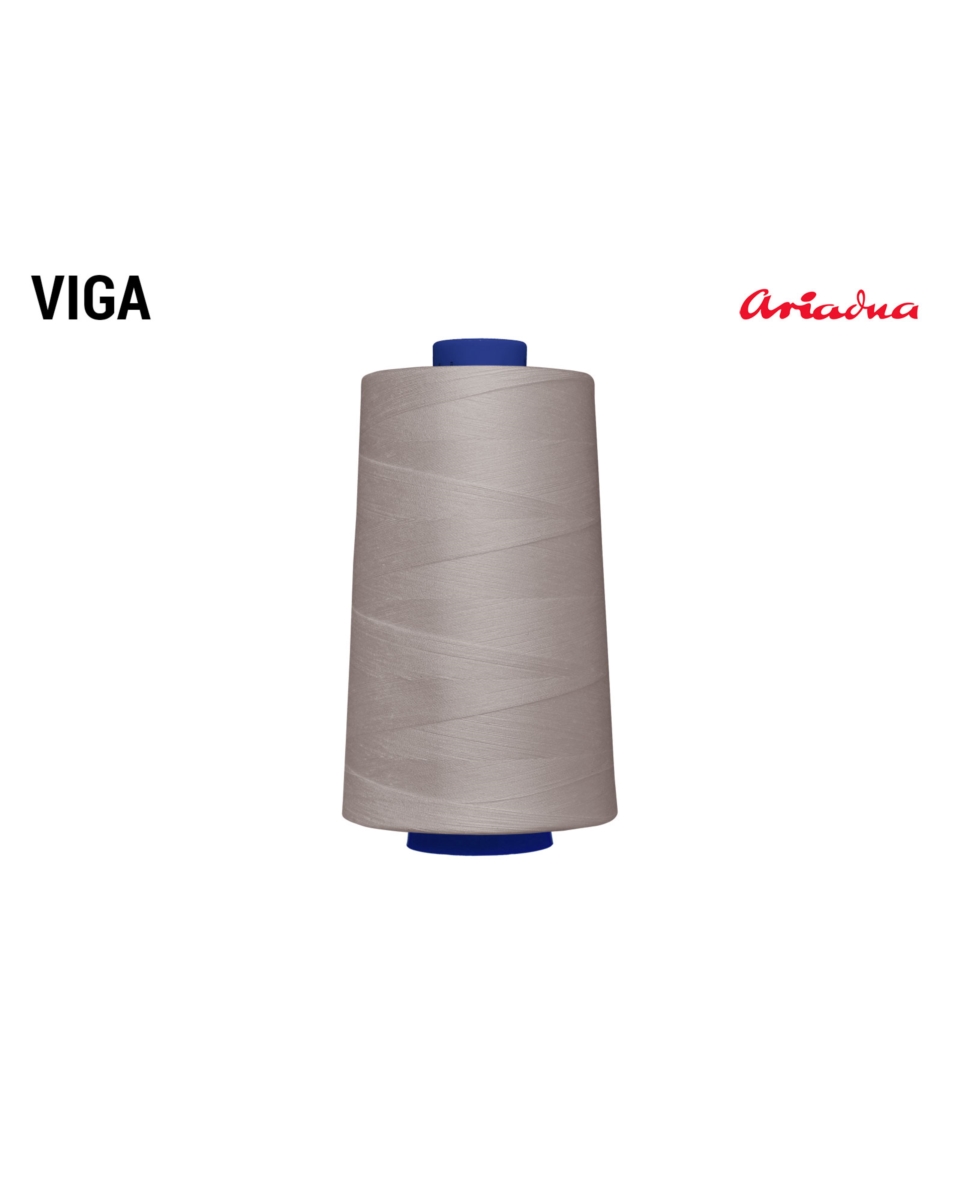 NÄHFÄDEN VIGA 120 GRAU 1515 5000 MB