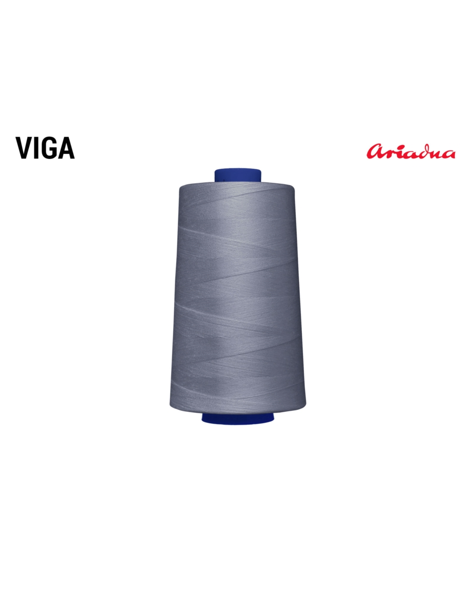 NÄHFÄDEN VIGA 120 GRAU 1615 5000 MB