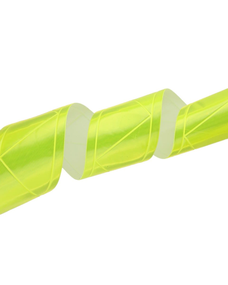 Reflective webbing tape triangles&nbsp50 mm yellow  neon&nbsp50  mb