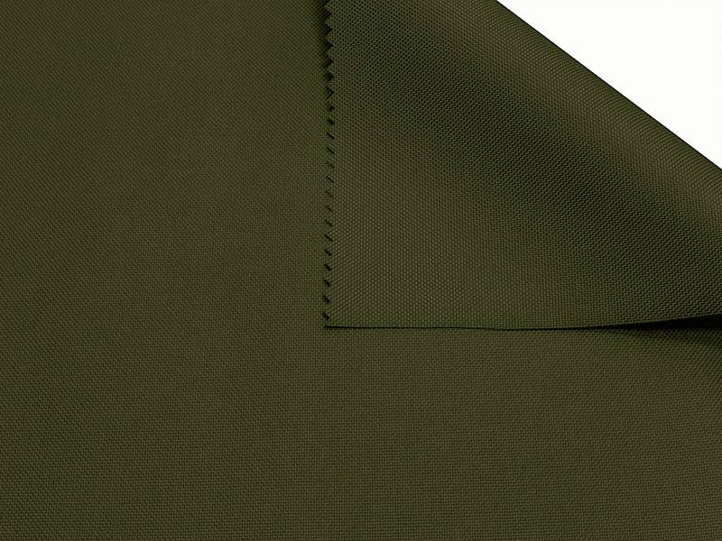 Polyester fabric Oxford 600d pu*2 waterproof (305) olive green 160 cm
