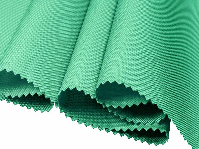 Polyester fabric Oxford 600d pu*2 waterproof (533) mint 160 cm