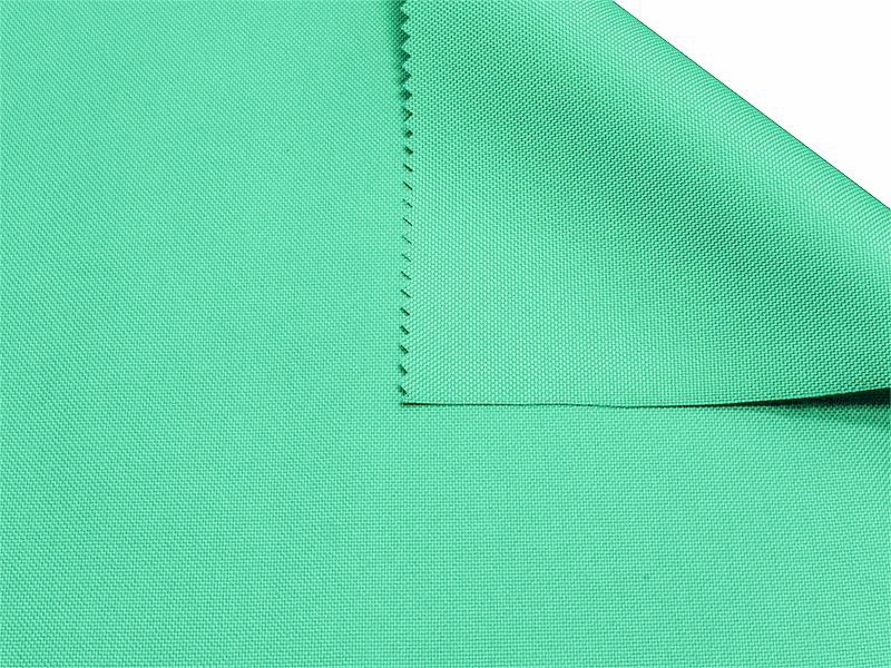 Polyester fabric Oxford 600d pu*2 waterproof (533) mint 160 cm