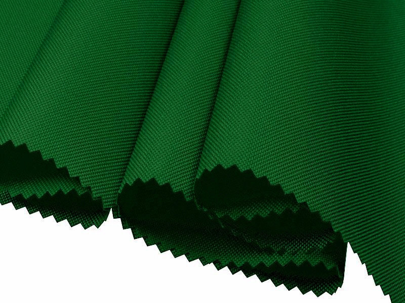 Polyester fabric Oxford 600d pu*2 waterproof (084) green 160 cm