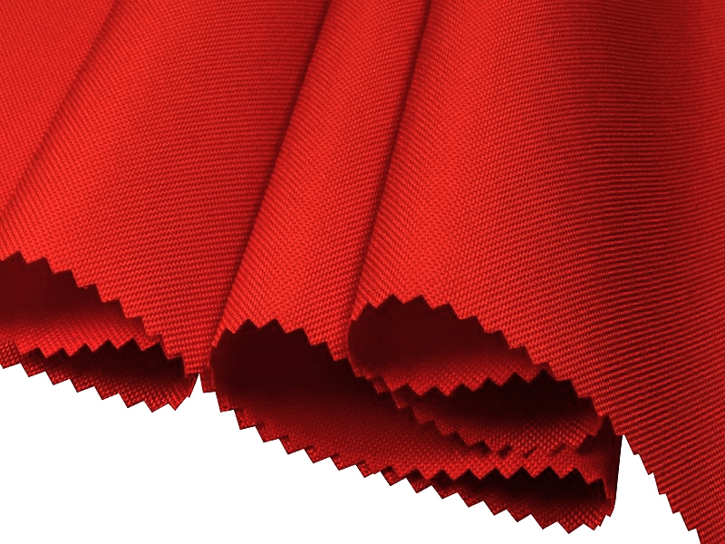 Polyester fabric Oxford 600d pu*2 waterproof (820) red 160 cm