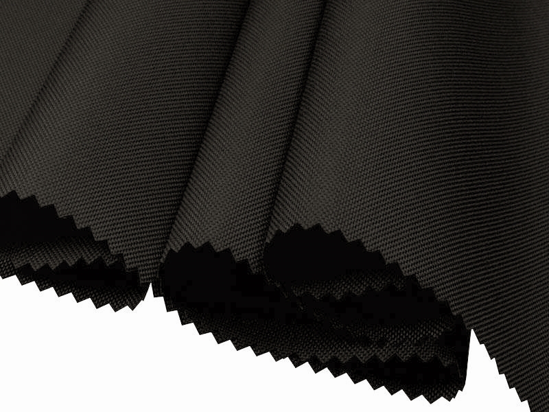 Polyester fabric Oxford 600d pu*2 waterproof (916) charcoal 160 cm