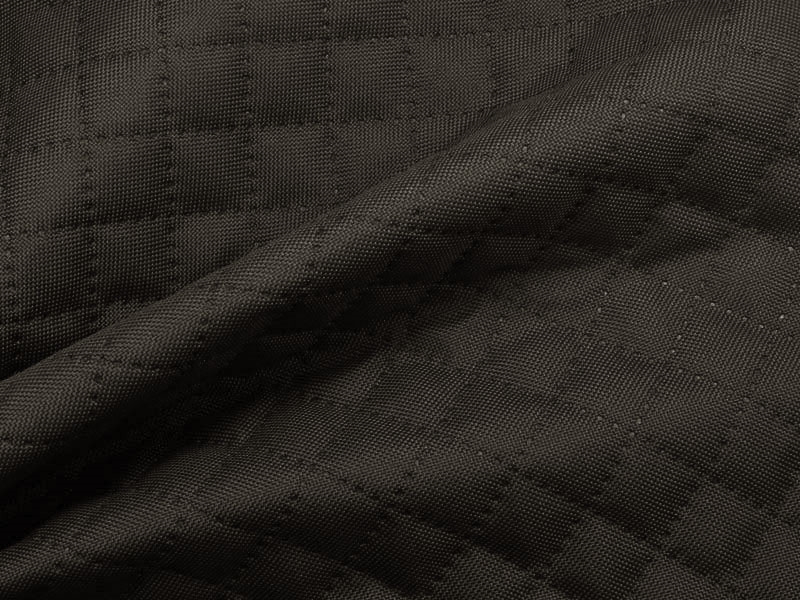 Quilted polyester fabric Oxford 600d pu*2 waterproof karo (301) graphite 160 cm