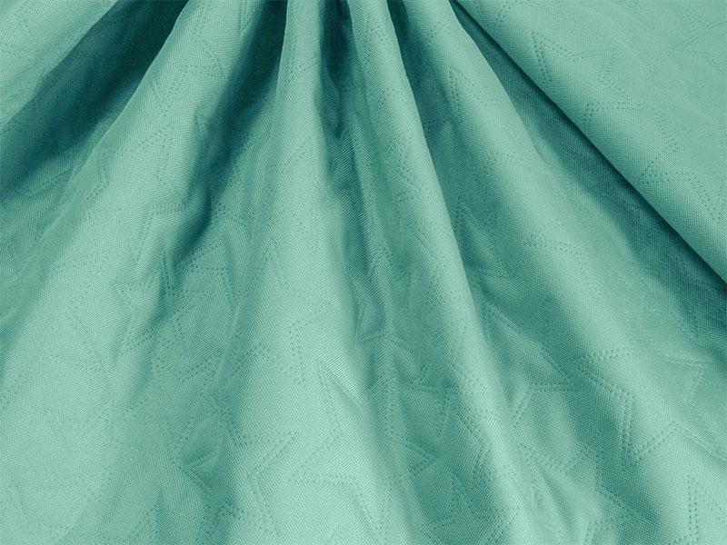 Quilted  polyester fabric Oxford 600d pu*2 waterproof stars (026) blue 160 cm 1 mb