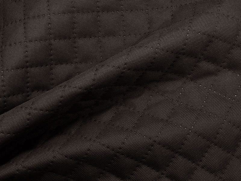 Quilted polyester fabric Oxford 600d pu*2 waterproof karo (306)dark grey 160 cm