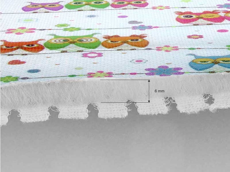 Siatka dystansowa 3D 600g/m2 wzór kolorowe sowy