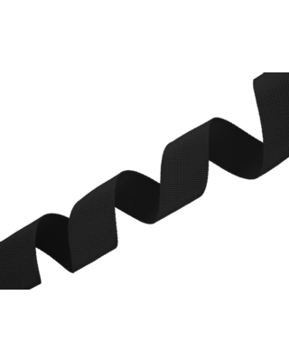 Polyester backing strip P10 38 mm black