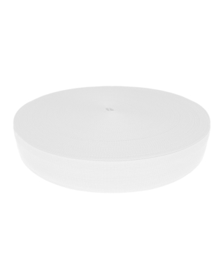 Polyester backing strip P10 38 mm white