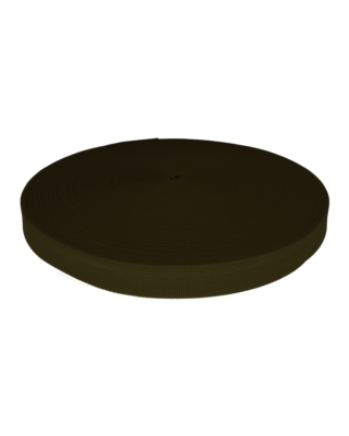 Polyester-Trägerstreifen P10 25 mm olivgrün
