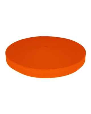 Polyester backing tape P10 25 mm (1002) neon orange