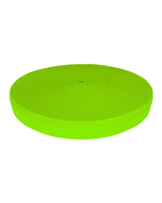 Polyester-Trägerstreifen P10 30 mm (1003) lime neon