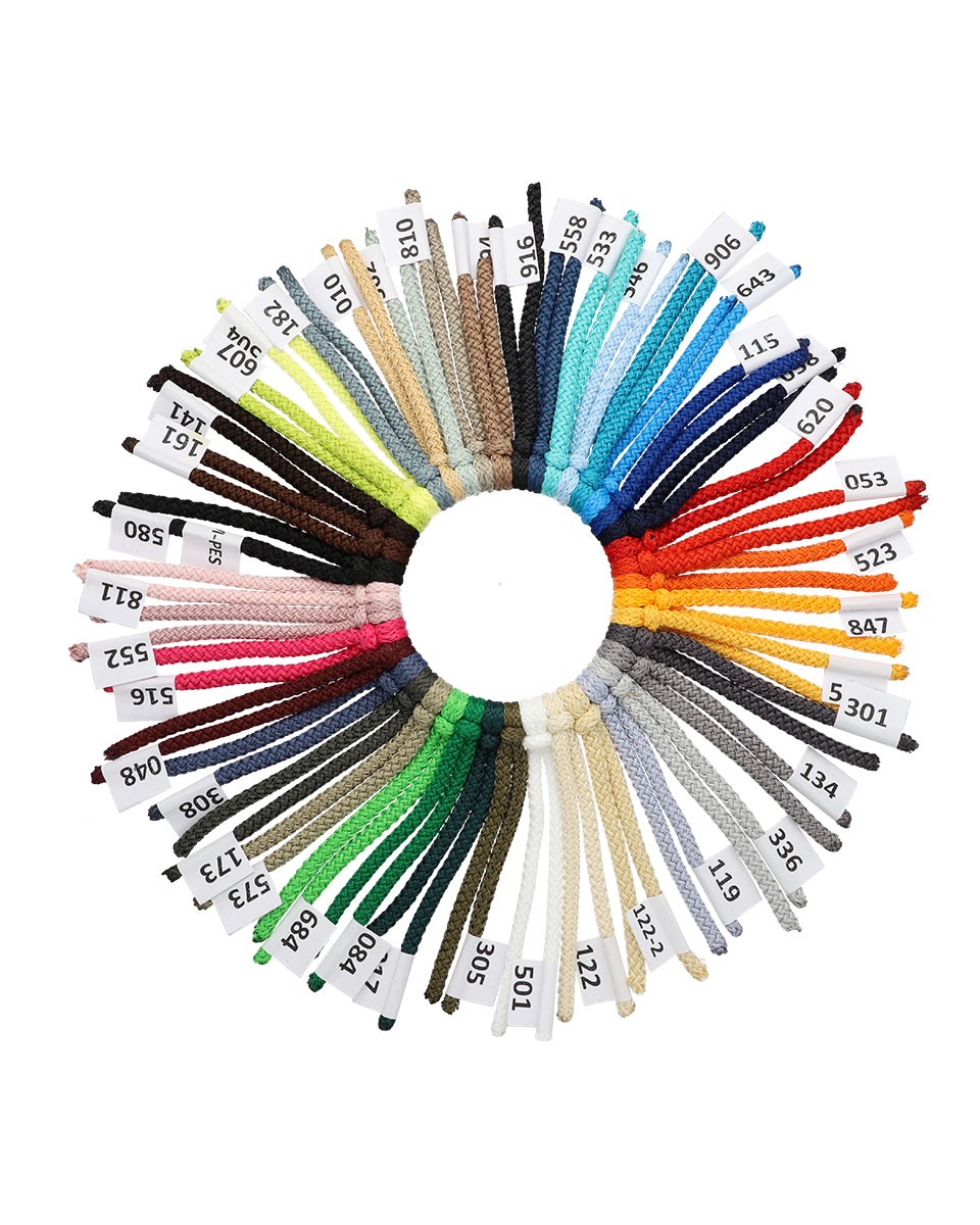 Colour catalogue for polyester cords 5.5 mm set II Colour catalogue for polyester cords 5.5 mm set II