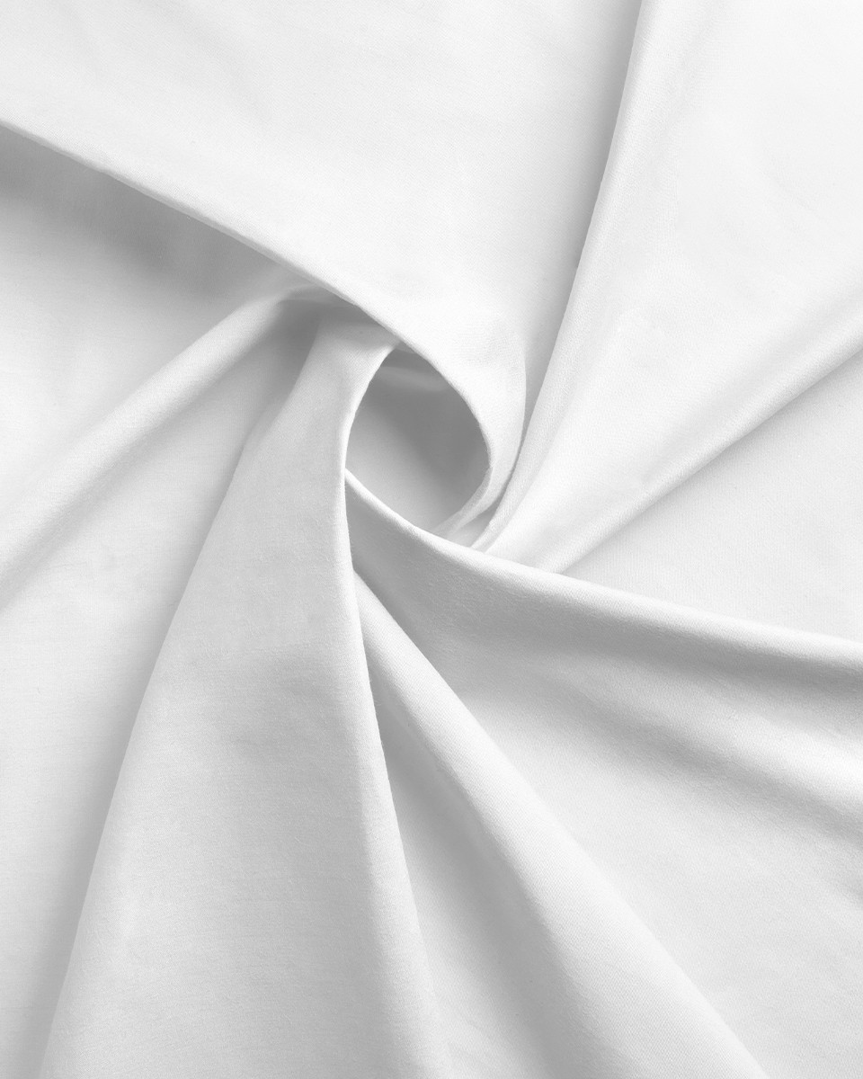 Baumwollstoff 140 g/m² weiß