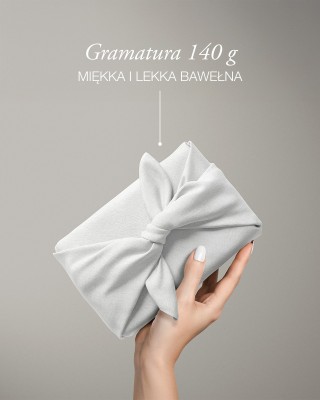 Baumwollstoff 140 g/m² weiß