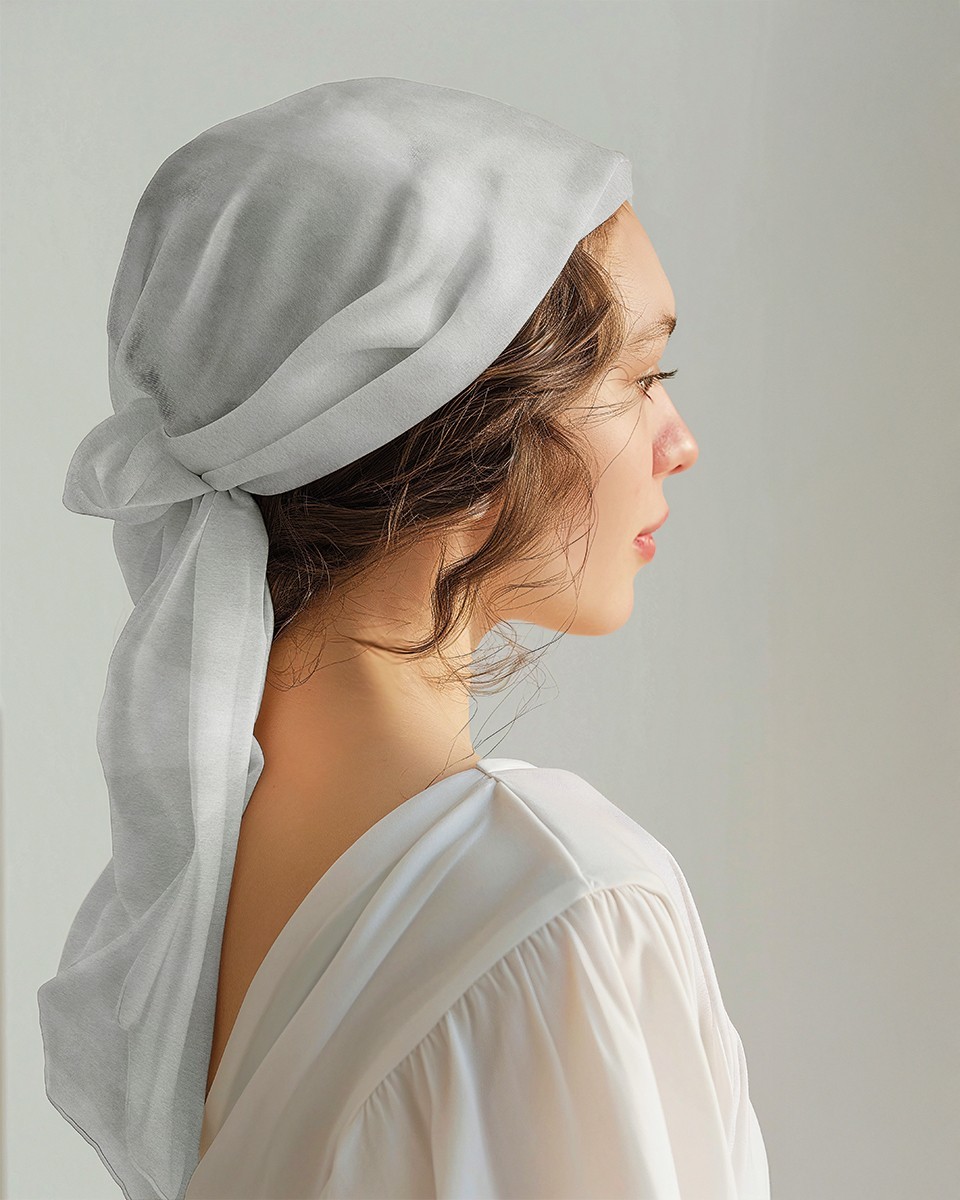 Cotton fabric 140 g/m² white